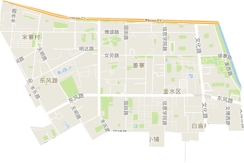 东风路街道电子地图