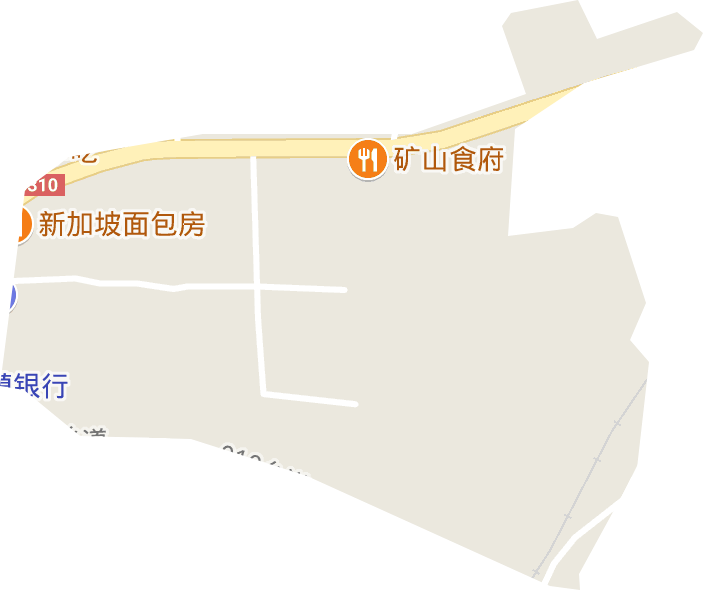 矿山街道电子地图