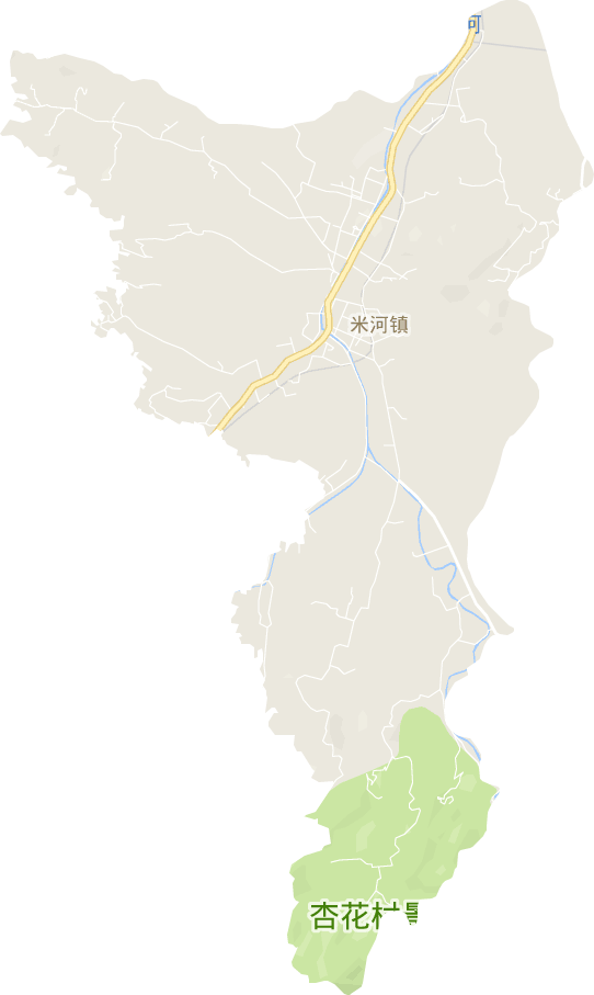 米河镇电子地图