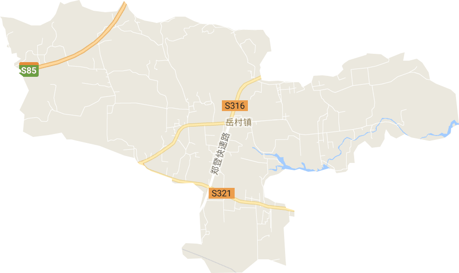 岳村镇电子地图