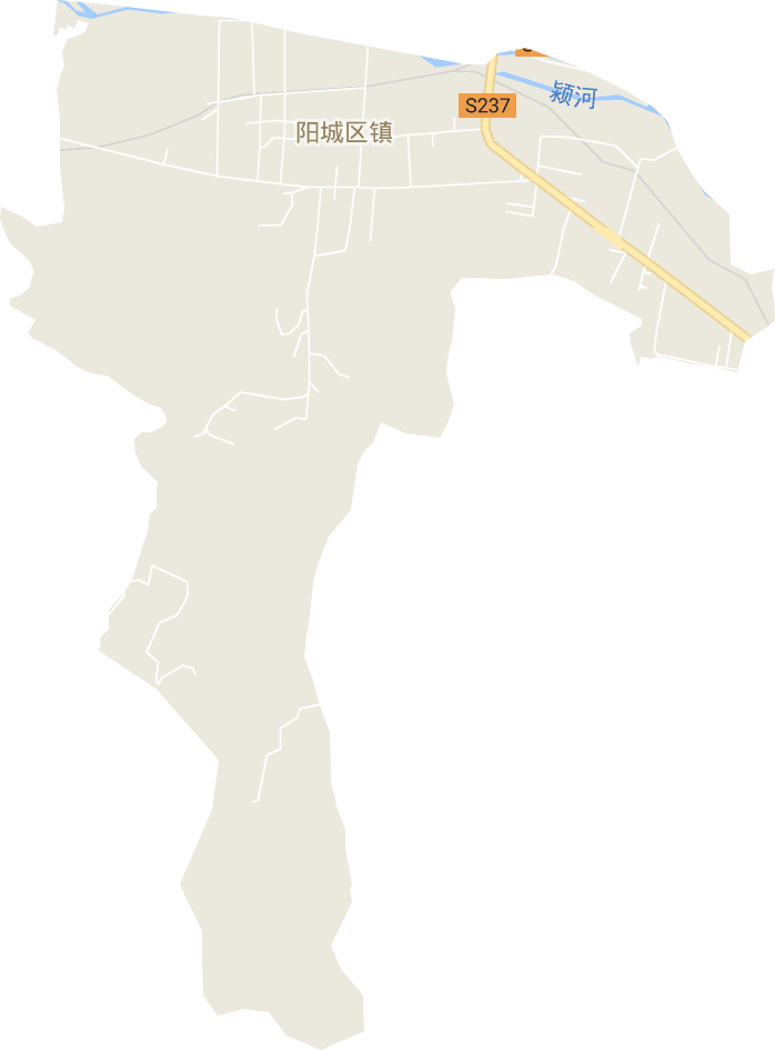 阳城区镇电子地图