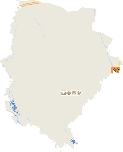 西姜寨乡电子地图