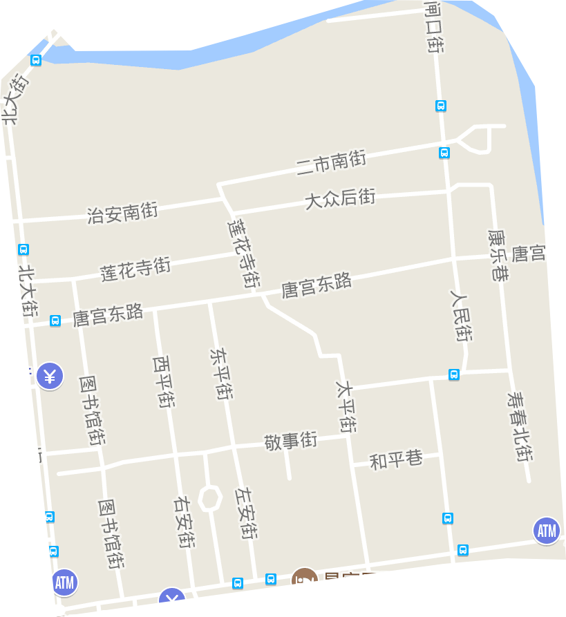 东北隅街道电子地图