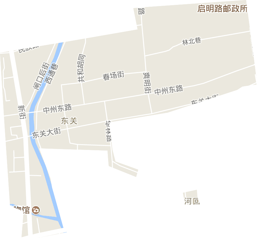 东关街道电子地图
