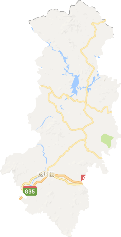 龙川县电子地图