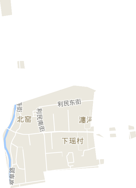 北窑街道电子地图