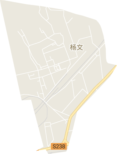 杨文街道电子地图