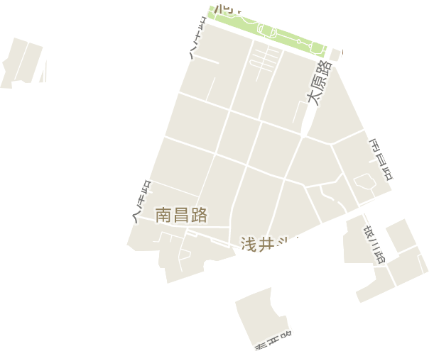 南昌路街道电子地图