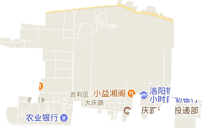 大庆路街道电子地图