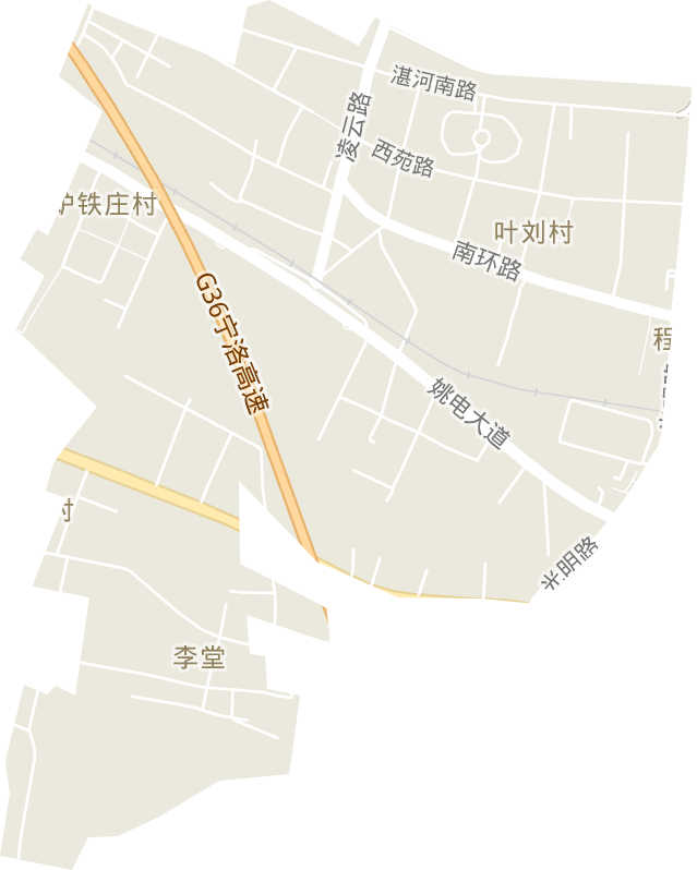 九里山街道电子地图