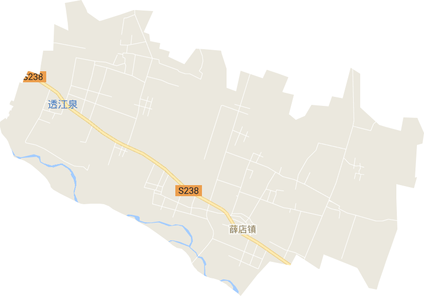 薛店镇电子地图