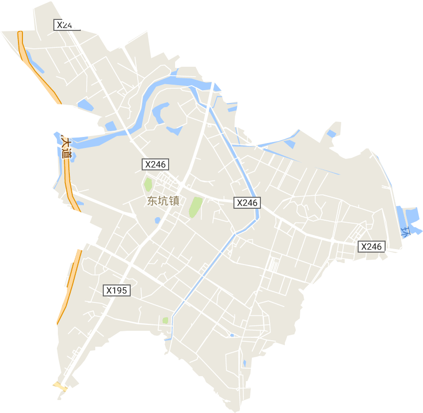 东坑镇电子地图
