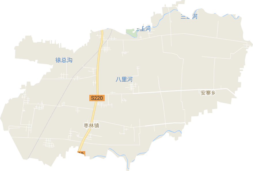 枣林镇电子地图
