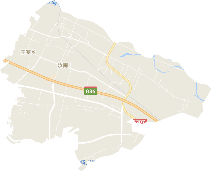 汝南街道电子地图