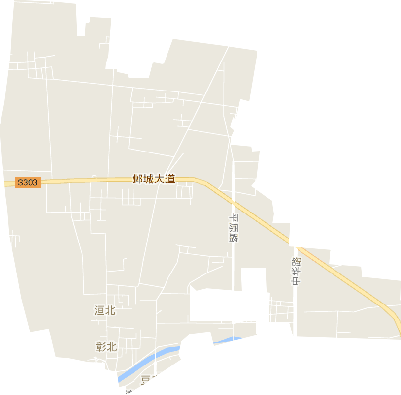 彰北街道电子地图