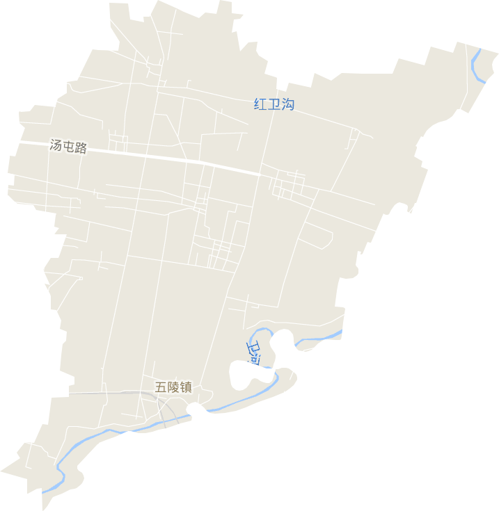 五陵镇电子地图