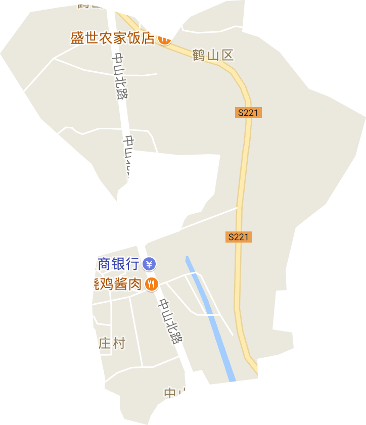 中北街道电子地图
