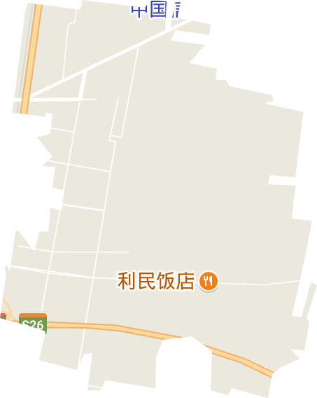 东杨办事处电子地图