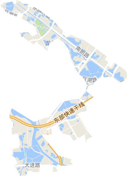 东莞生态园电子地图