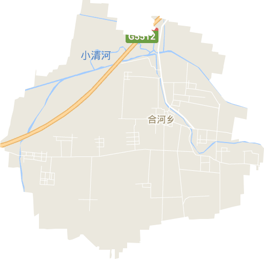 合河乡电子地图