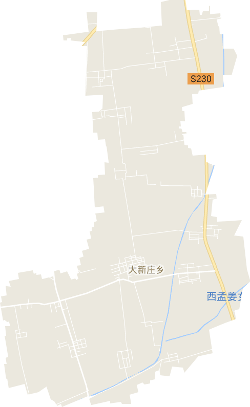 大新庄乡电子地图