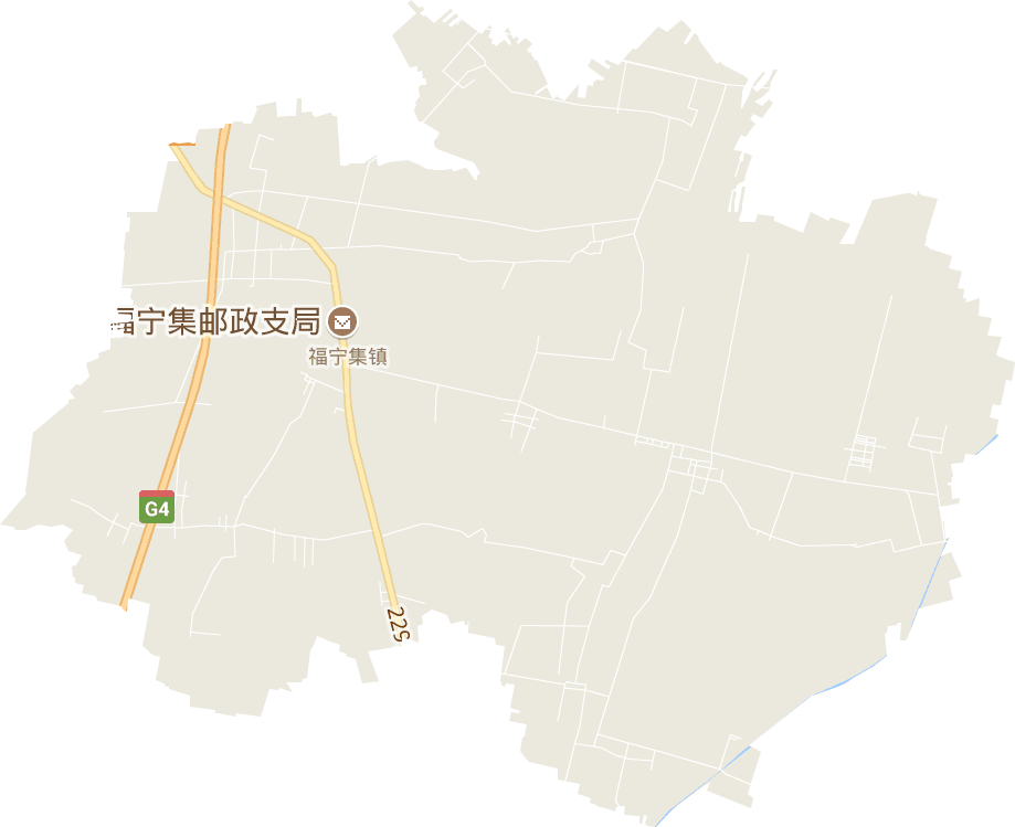 福宁集镇电子地图