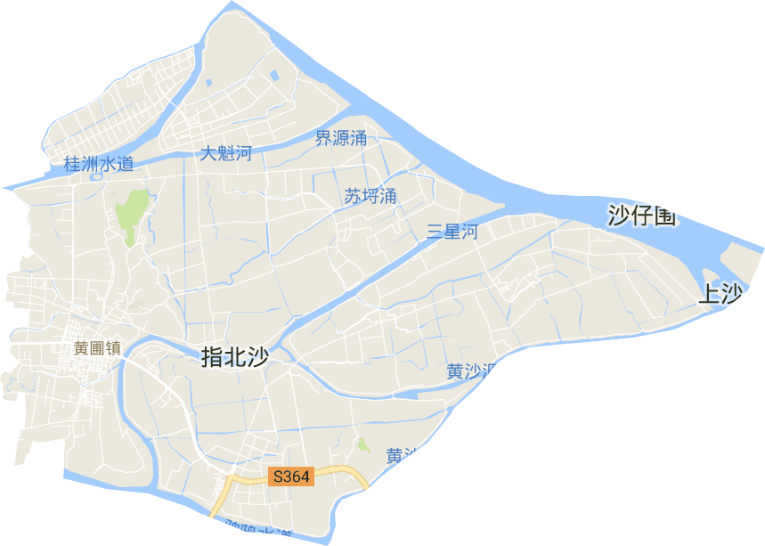 黄圃镇电子地图