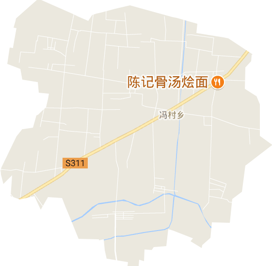 冯村乡电子地图
