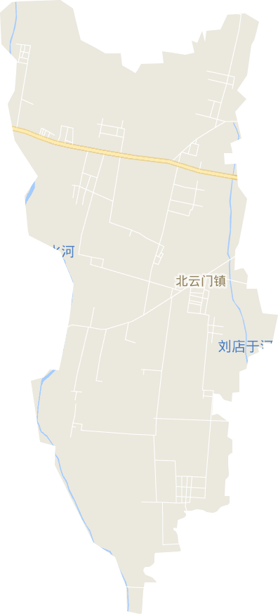 北云门镇电子地图