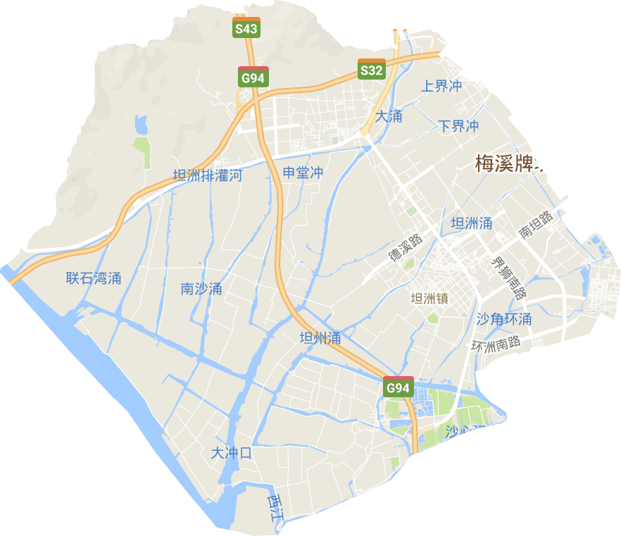 坦洲镇电子地图