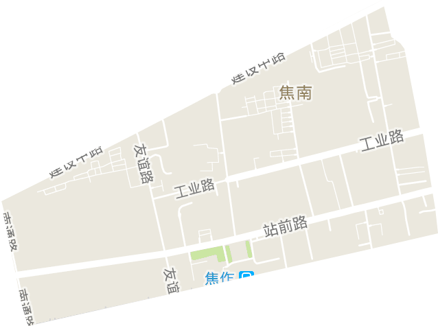 焦南街道电子地图