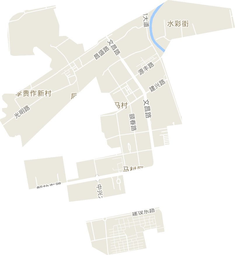 马村街道电子地图