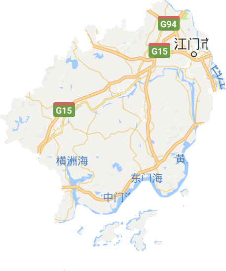 江门市电子地图