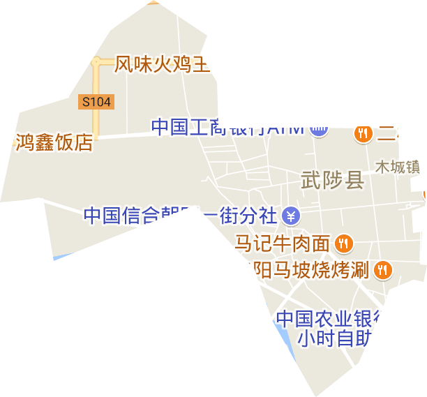 木城街道电子地图