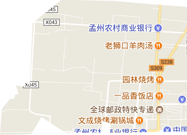 河雍街道电子地图