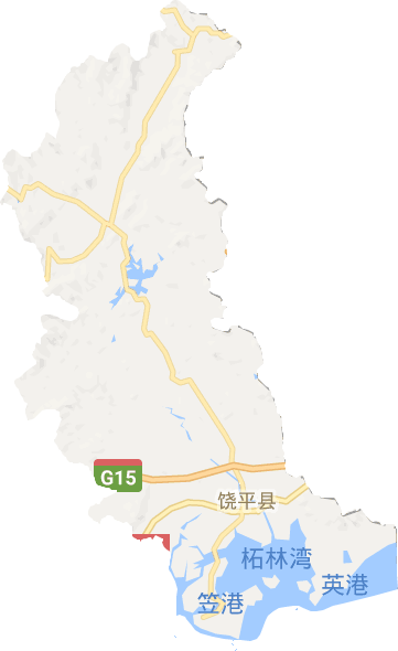 饶平县电子地图