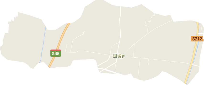 固城乡电子地图