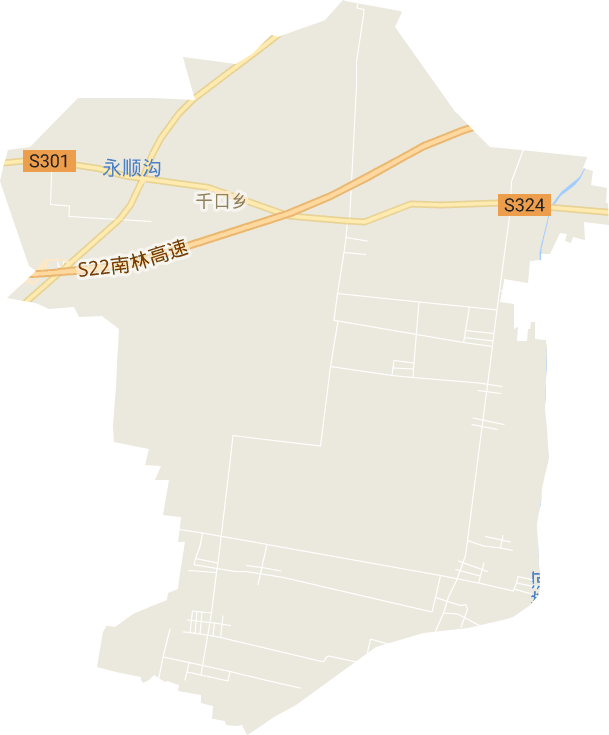千口乡电子地图