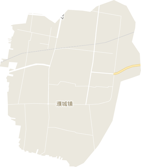 濮城镇电子地图