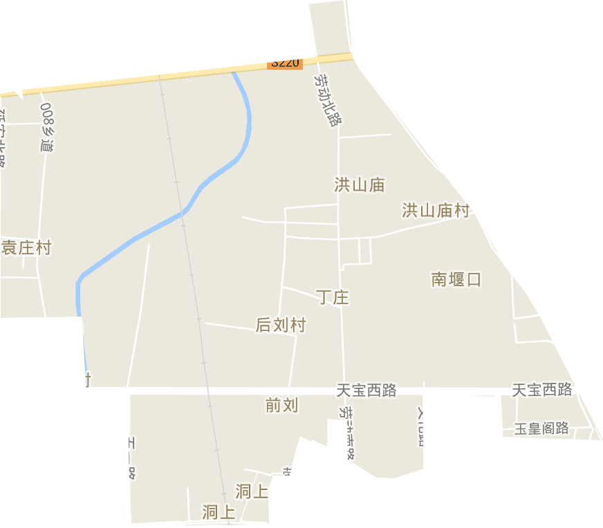 丁庄街道电子地图