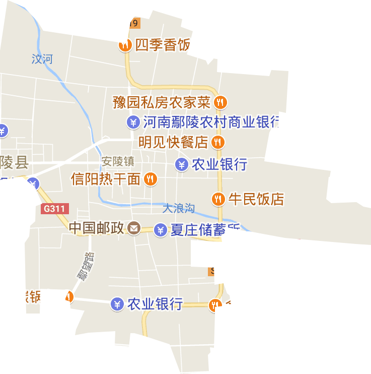 安陵镇电子地图