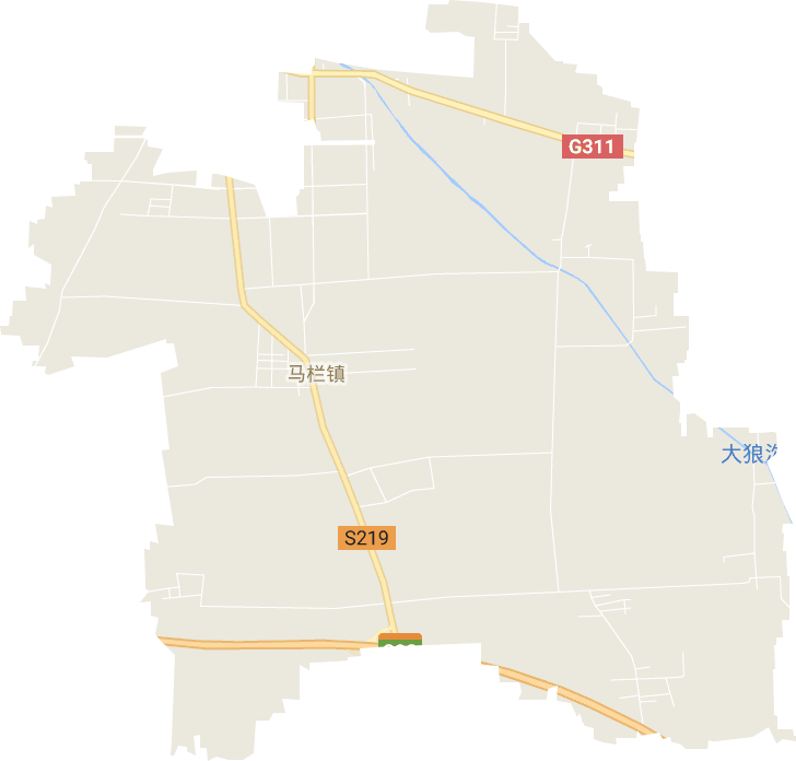 马栏镇电子地图