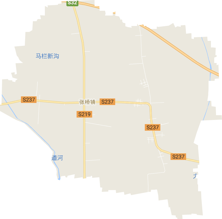 张桥镇电子地图
