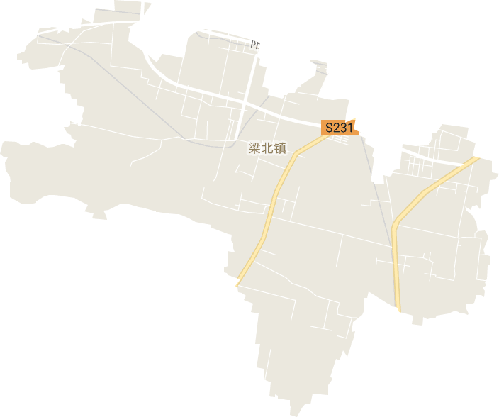 梁北镇电子地图