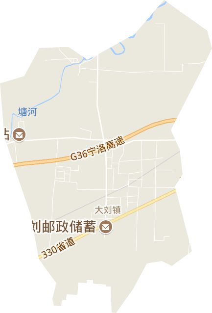 大刘镇电子地图