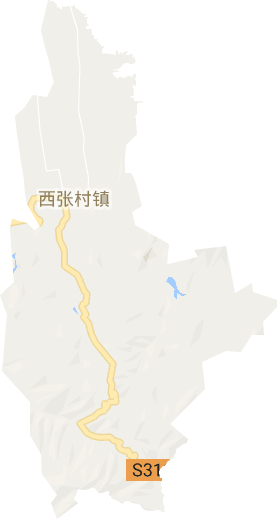 西张村镇电子地图