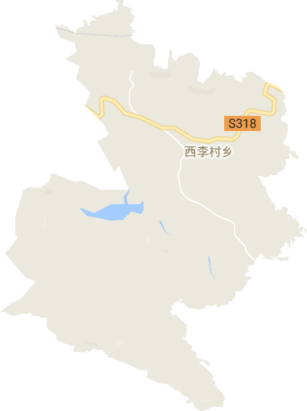 西李村乡电子地图