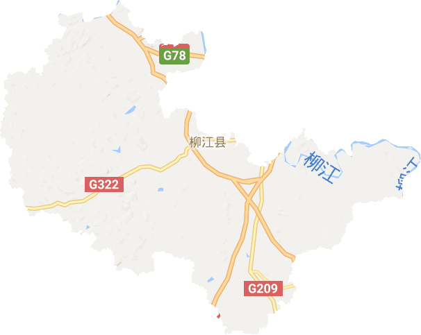 柳江区电子地图