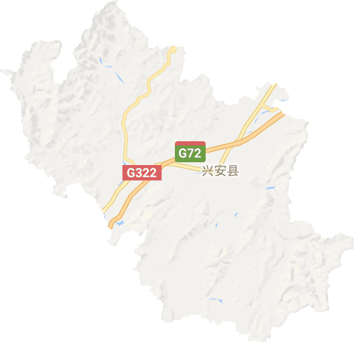 兴安县电子地图