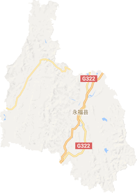 永福县电子地图
